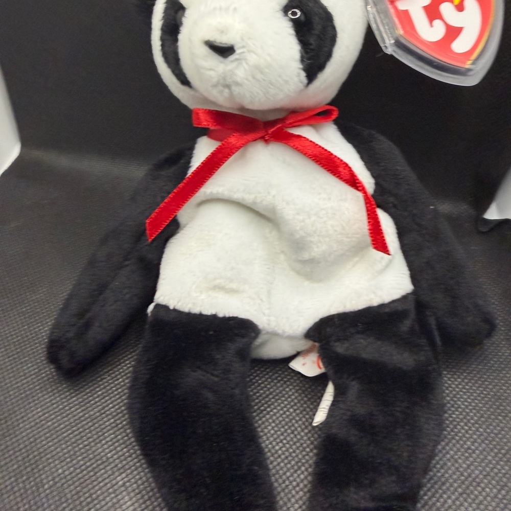 🐼 Ty Beanie Baby “Fortune” Panda –‎